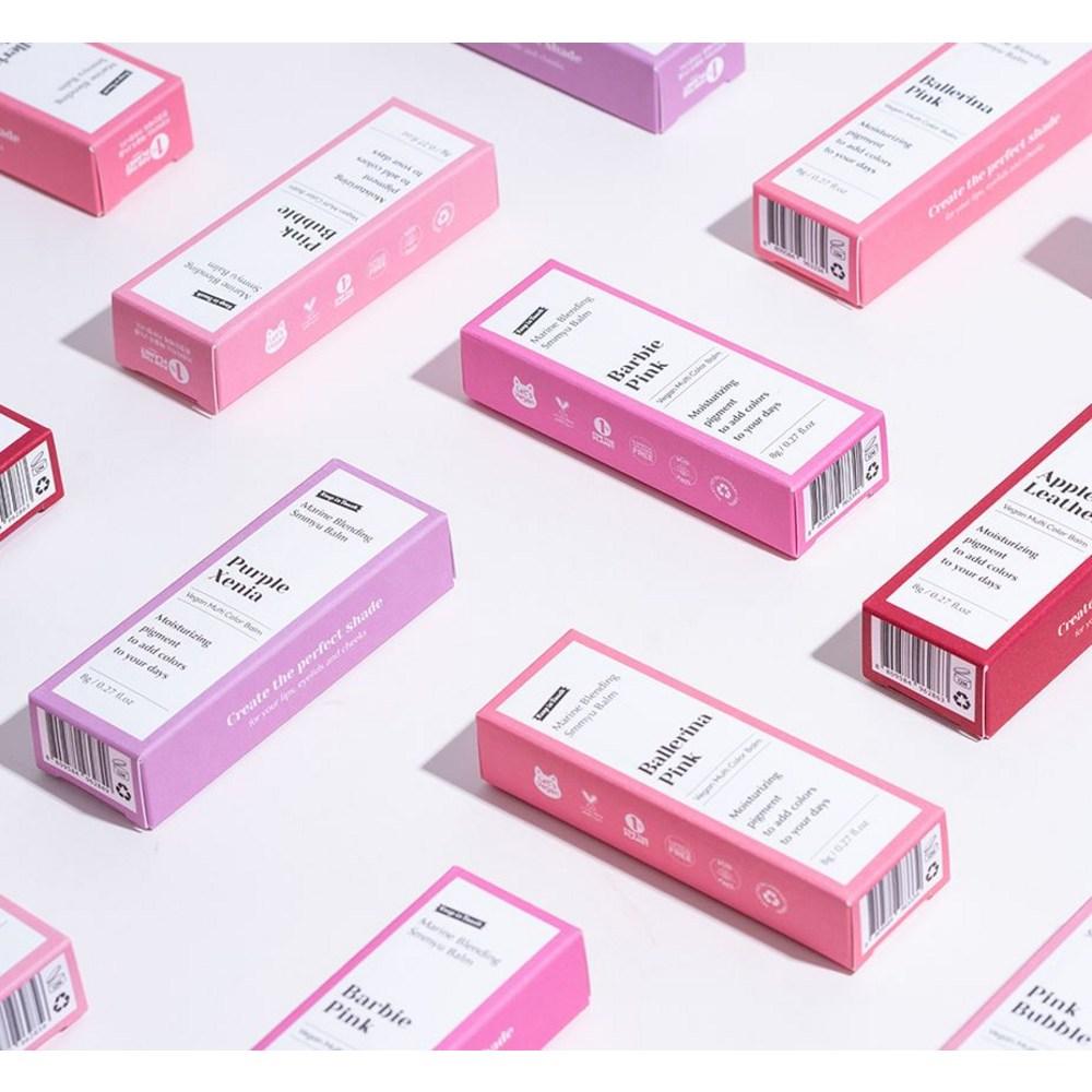 KeepinTouch Marine Blending Soaking Balm 8g, Pink Bubble, 1 Piece