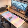 Garden Serenity Large Size Mouse Pad Large Gaming Table Cushion Nonslip Laptop Tablet Big Mousepad Xxl Mat Mini Pc Playmat With Lock Edge