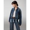 French Hot Drill Short Denim Jacket