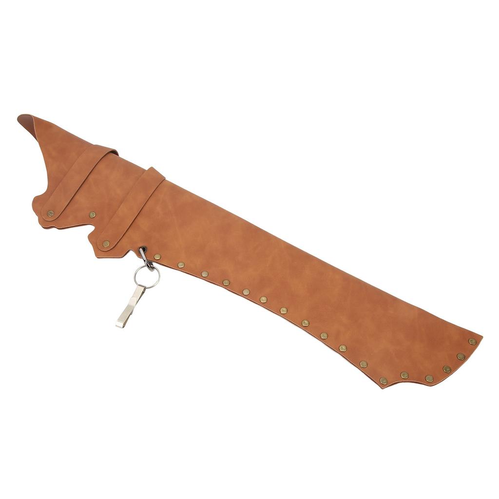 Archery Back Quiver Holder Waist Mounted PU Storage Bag for Recurve Bow Compound Pulley Bow Archery Equipment