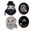 New Arrival Plague Doctor Plush Keychain Crow Bird Halloween Backpack Ornament