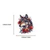 50PCS New Trendy Cartoon Wolf Graffiti Sticker Helmet Cup Car DIY Waterproof PVC  Reward Sticker Cartoon DIY Decal