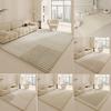 Fashion Style Carpets for Living Room White Bedroom Decor Plush Carpet Modern Thickened Minimalist Rug Fluffy Soft Bedside Mat