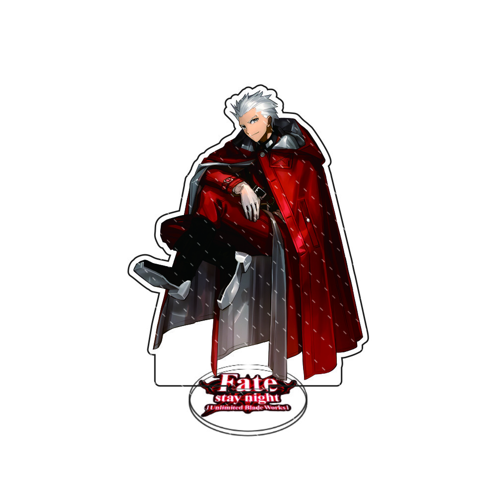 Anime Fate 15cm Acrylic Stand Model Cosplay Characters Desktop model stand Ornament Goods Collection Gifts
