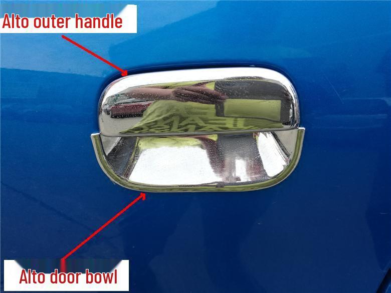 09-15 Alto Accessory Kit: Taillight & Headlight Covers, Fuel Tank Cap, Rearview Mirror Covers, Sill Strips, Handle, & Door Bowl Stickers