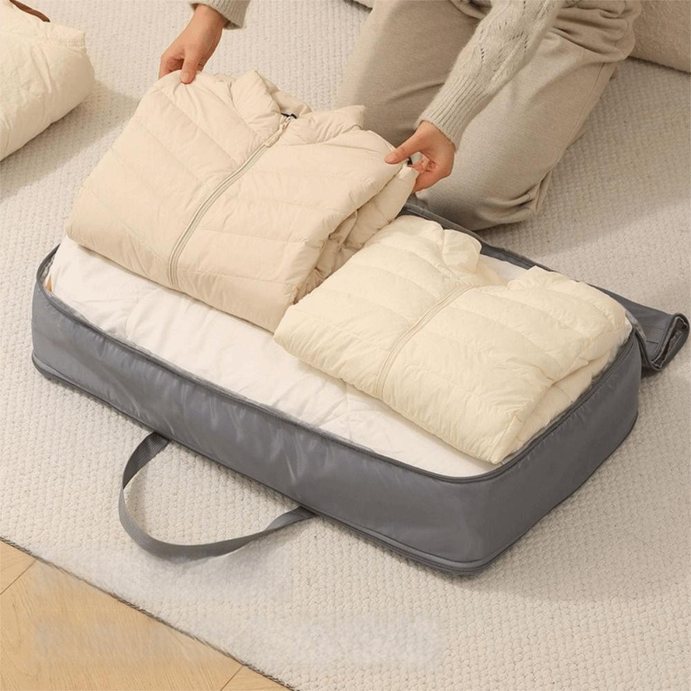 Folding Compression Storage Bags Save Space Down Jacket Organizer Expandable Storage Bag Dorm