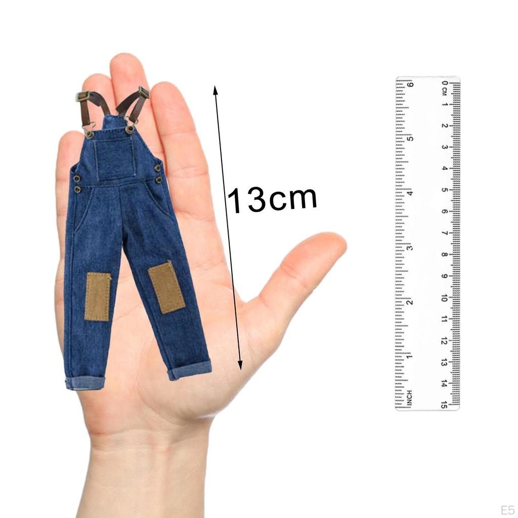 1/12 Herrenpuppenkleidung Mini-Hosen-Outfit für Sechs-Zoll-Actionfiguren