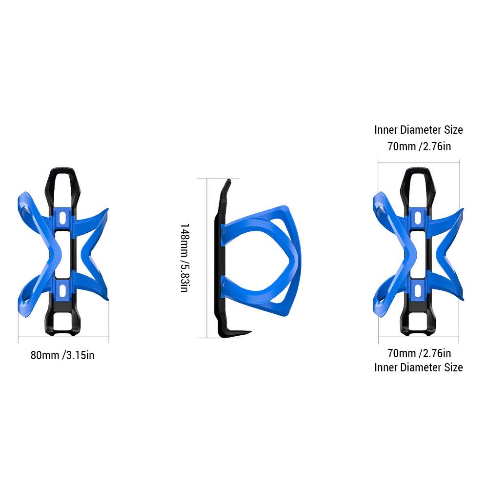 

Bike Water Bottle Holder Lightweight Easy Installation Sturdy and Suitable for Road and Mountain Bikes Water Bottle Holder