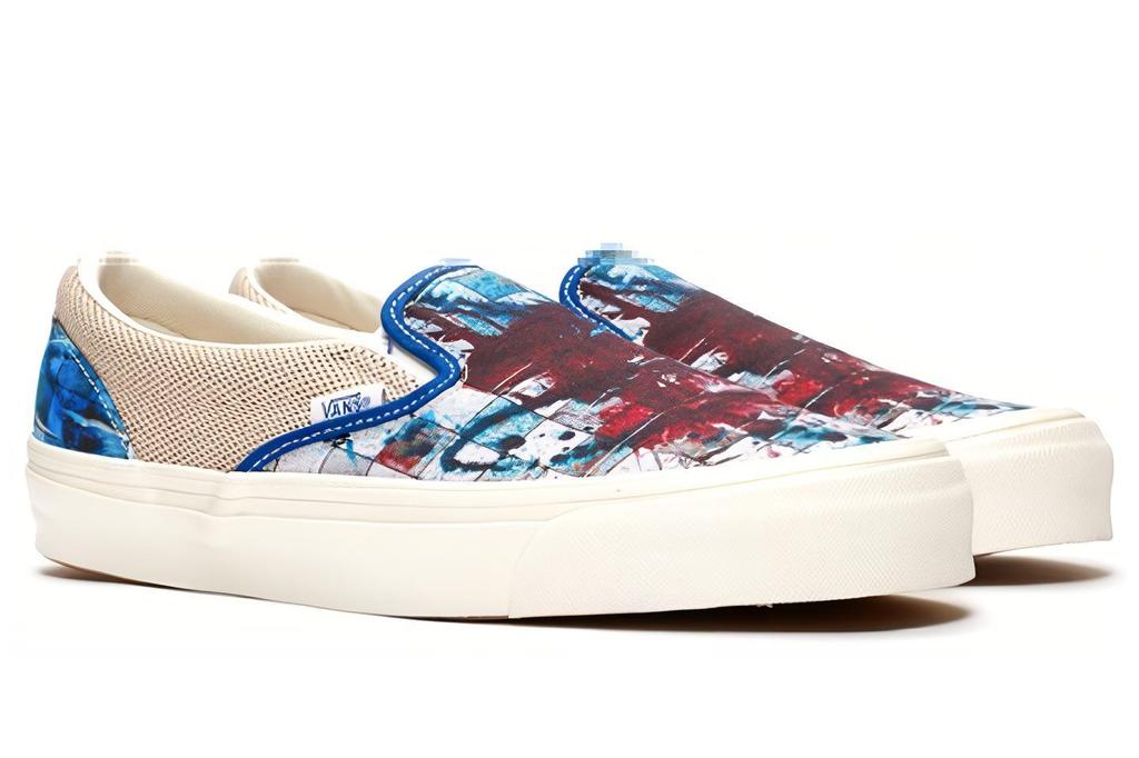 Vans Slip-On Ralph Steadman Checkerboard Blue