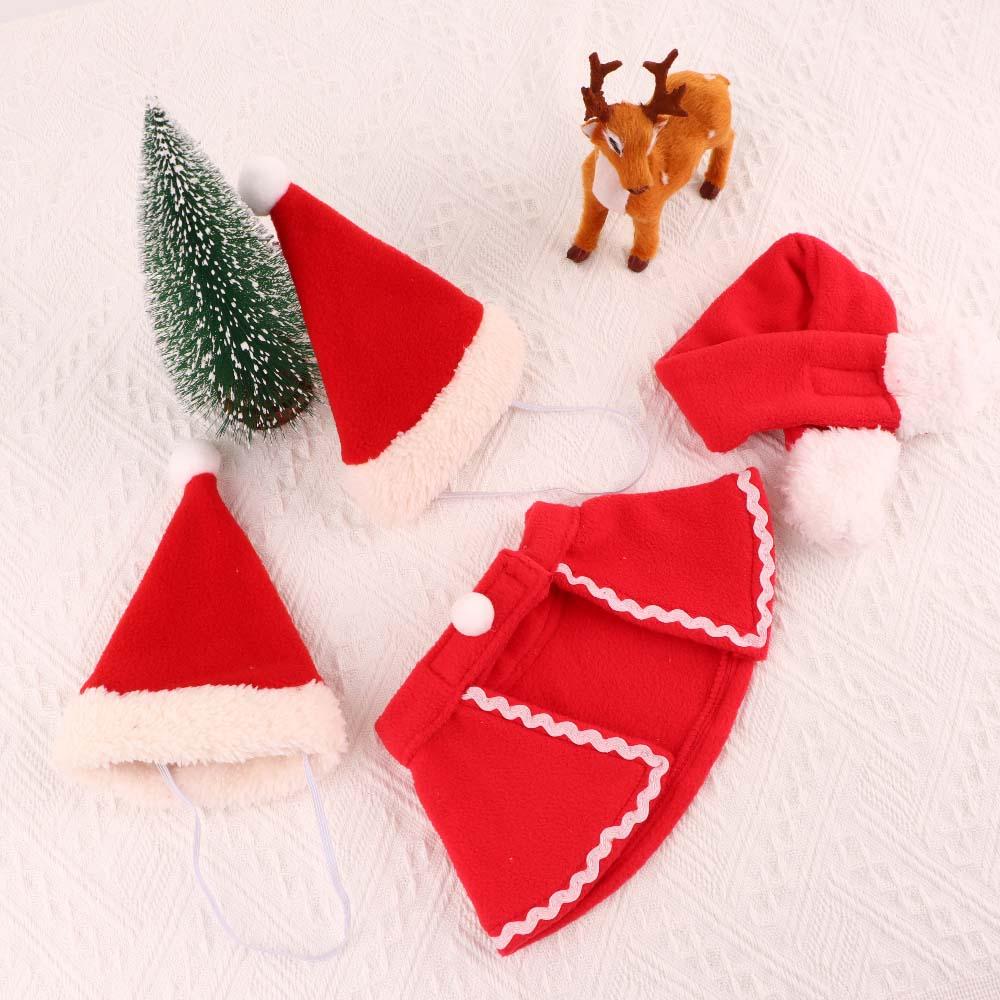 Christmas Pet Clothing Dog Cat Puppy Pet Clothes Christmas Clothes Pet Cosplay Costume Pet Costume