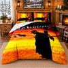 Jeepers Creepers The Creeper Pattern Bedding 3Pcs Set Bed Sheet And Pillowcases For Indoor Bedroom