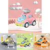 Kids Press And Release Toy Car With Plastic Material For Educational Play And Gift For Toddlers