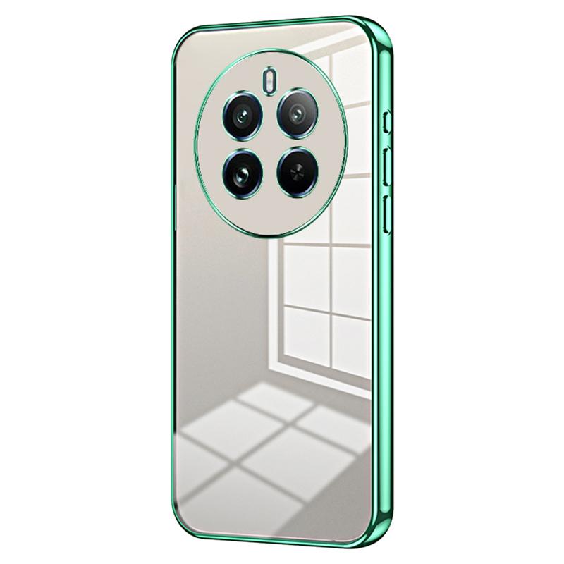 For Realme 12 Pro 5G/12 Pro+ 5G TPU Anti-fall Cover Electroplating Mobile Phone Case