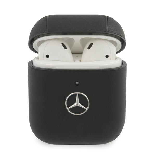 Etui Mercedes Electronic Line Do Airpods 1/2, Czarne
