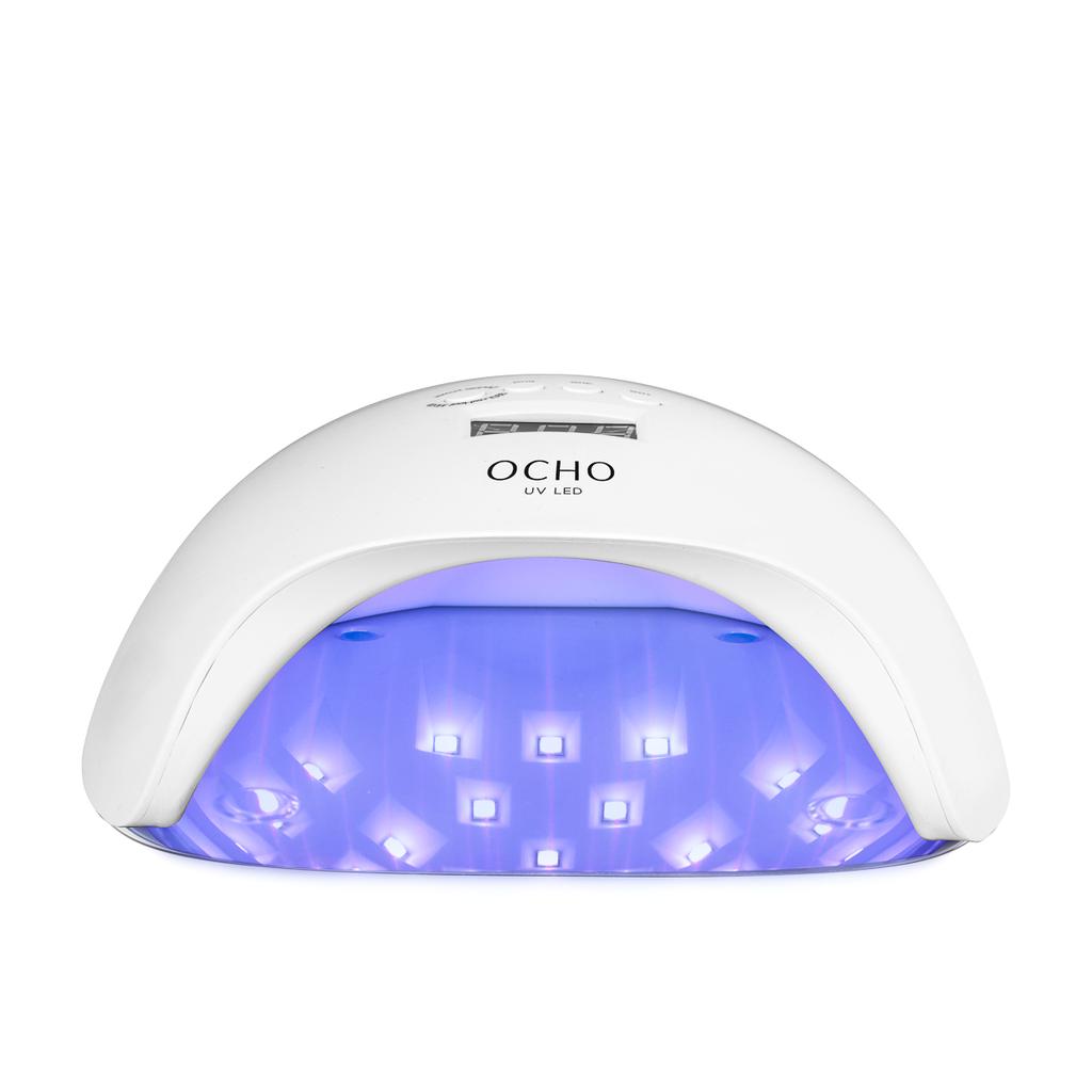 Lampa Uv Led Ocho Nails X13 65W Biała Z Lustrzanym Dnem
