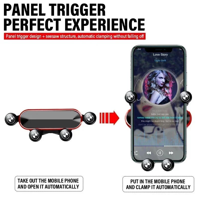 Supporto per telefono per bocchetta d'aria dell'auto Supporto con pinza automatica Supporto per telefono per bocchetta d'aria dell'auto Per BMW X1 X2 X3 X5 X4 X6 X7 F40 F30 F20 F10 F34