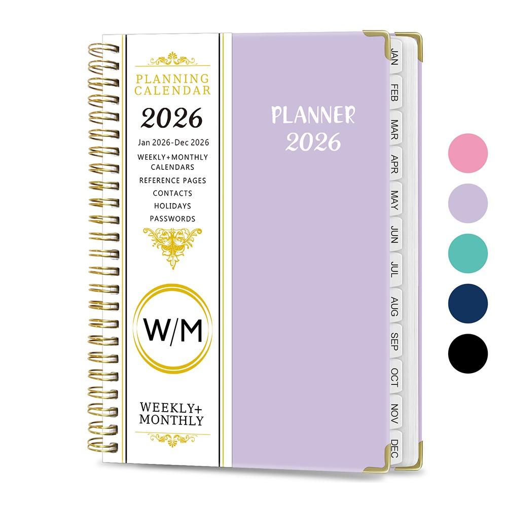 Learning Plan Diary Schedules Organizer Work Efficiency Monthly Planner  School