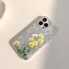 Flower Phone Case For iPhone 16 11 13 15 Pro Max 14 Plus 12 14promax 13promax 16E X XR 7 8 Silicone Shine Covers