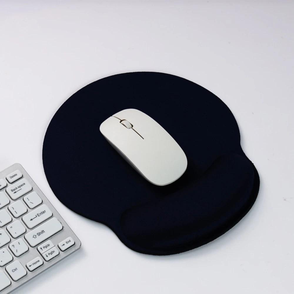 2Pcs/Set Comfortable Ergonomic Keyboard Wrist Rest Slow Rebound Wrist  Mat  Office Use