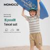 MOMOCO Boys' Casual Two-Piece Summer Set