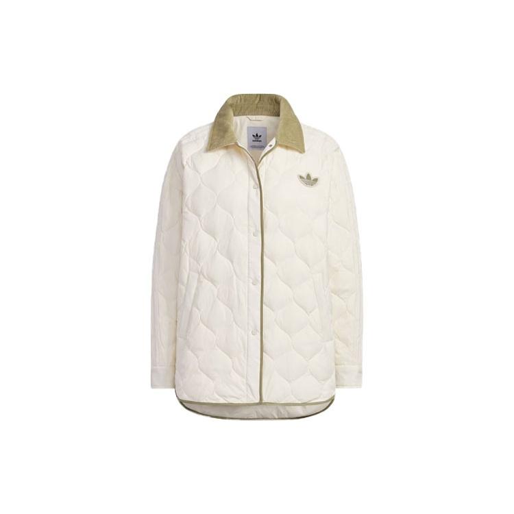 (WMNS) adidas Originals LW Mid Down Jacket White Women s IN0979 L