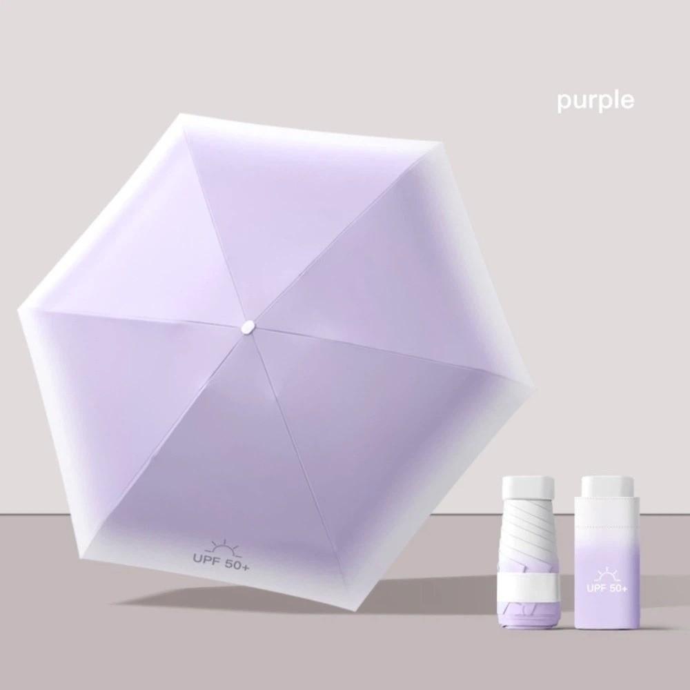 Folding Pocket Parasol Ultraviolet Protection Sun Shade Umbrella Portable Sun Umbrella Outdoor 5