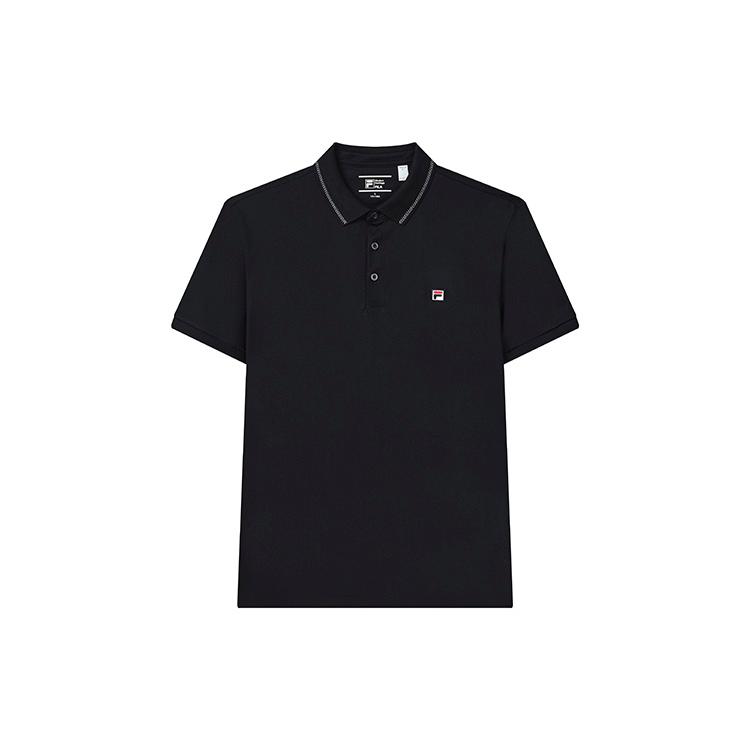 FILA Polo Shirts Men s Legend Blue Polo Collar Moderate Straight Fit F11M231117FNV M