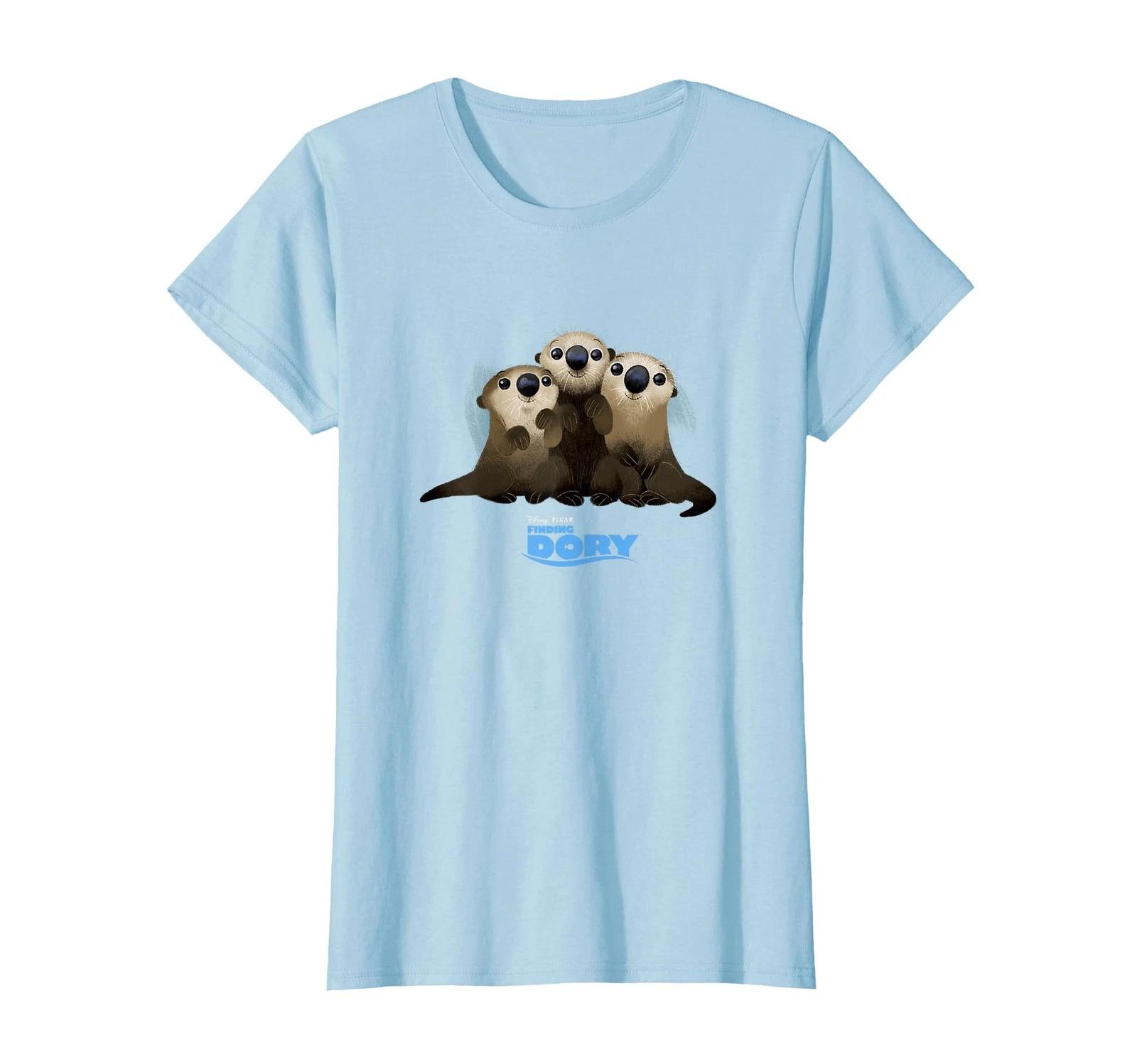 Disney Pixar Finding Dory Cute Sea Otter Big Bust Poster T-Shirt_ S