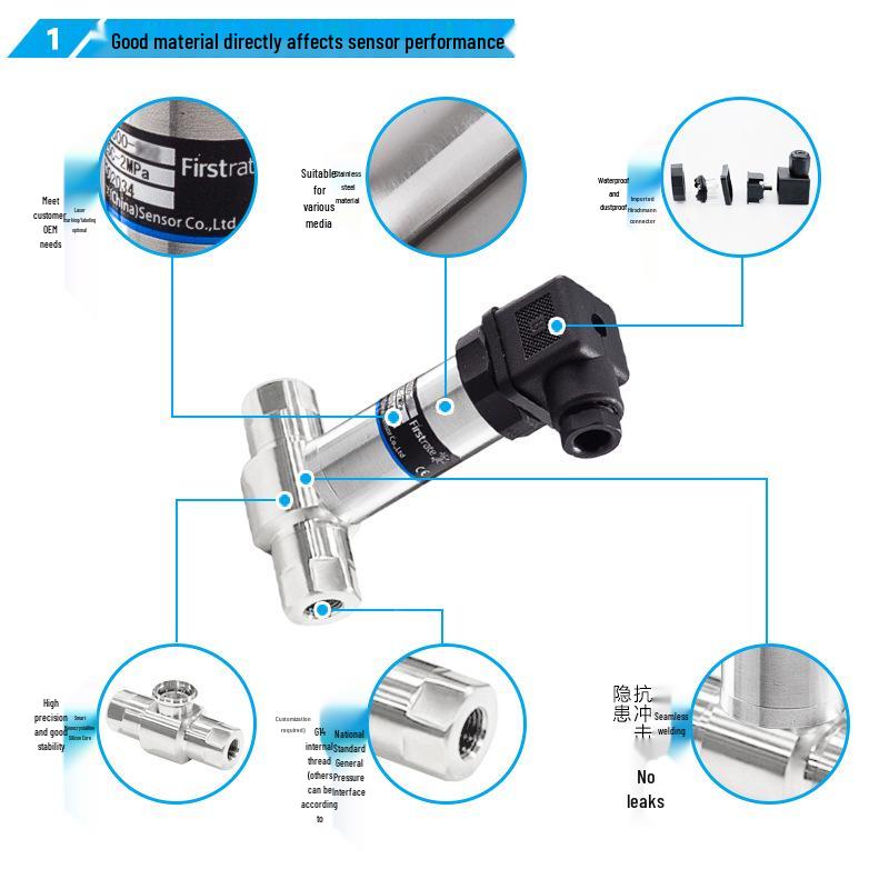 Low Power Monocrystalline Silicon Differential Pressure Transmitter for Petrochemical and Power Industries