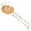 304 Stainless Steel Cone Shape Cake Powder Filter Long Handle Fine Mesh Strainer  Baking