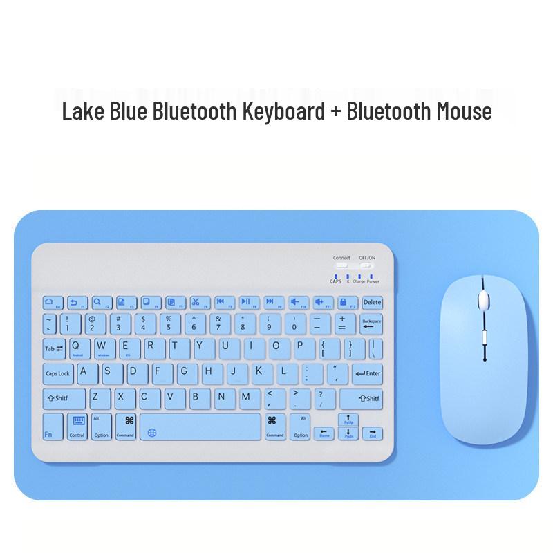 Universelle drahtlose Bluetooth-Tastatur und -Maus für Tablets, Telefone und iPads
