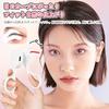 Hot Clamp Eyelash Curler with Three Temperature USB Clamp for Face Automatic Silicone Curler Settings, Rechargeable, Type, Eyelashes, Care, Power-Off,