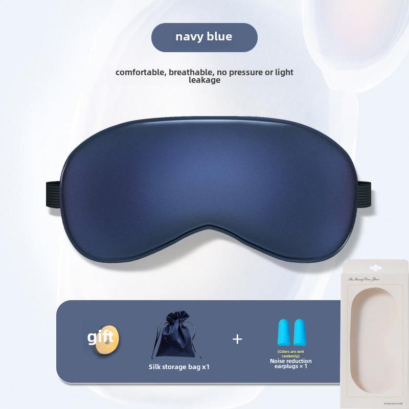 

Двусторонняя шелковая маска для глаз для мужчин и женщин: Блокировка света, горячие/холодные компрессы для сна и релаксации