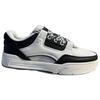 Anta Slip Resistant Cushioning Lightweight Low Top Skateboard Shoes Women's Ivory White/Basic Black 122338040S-4