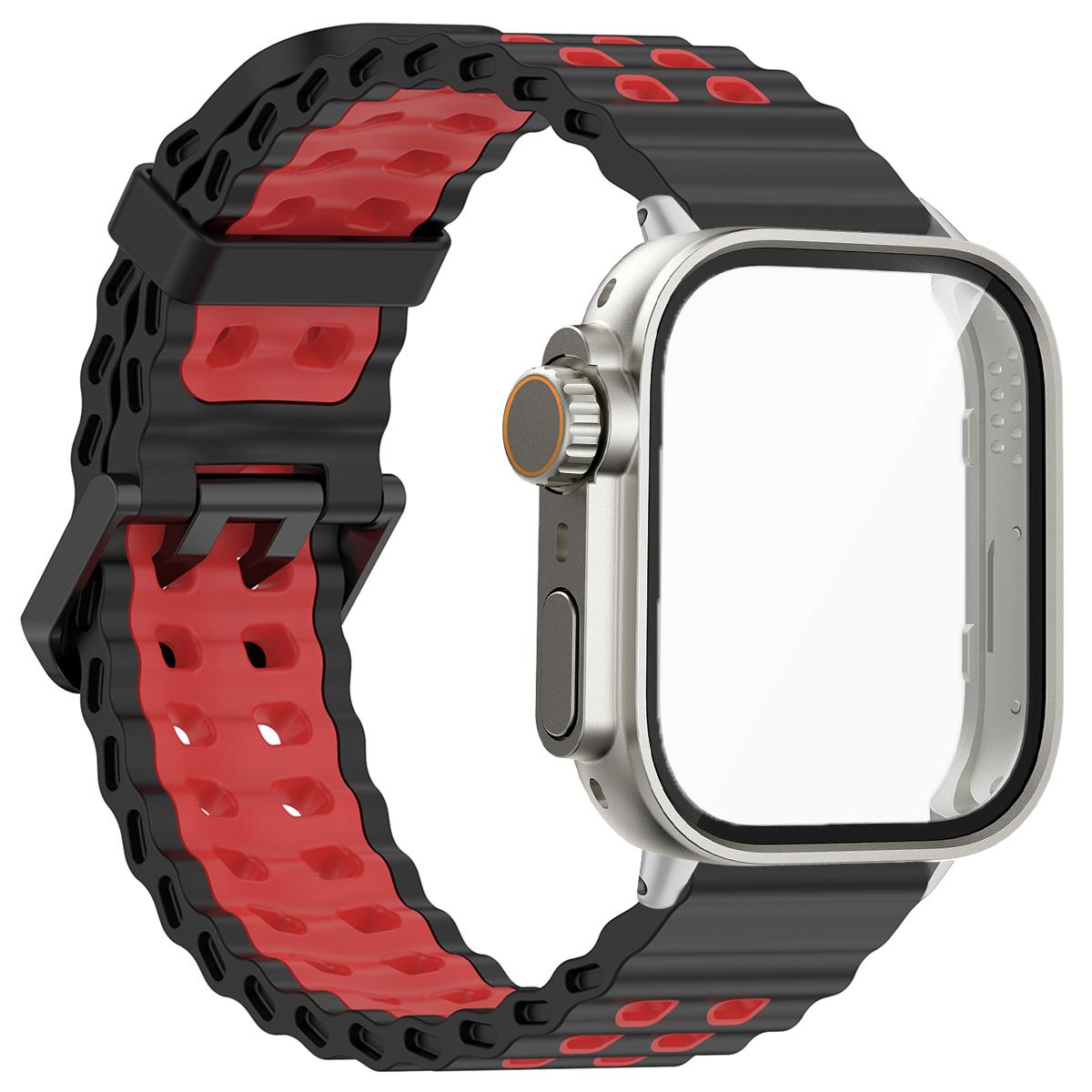 

Морський ремінець+ПК-кейс для Huawei Watch Fit4 4 Pro Двоколірний ремінець Зміна на Ультра-чохол для Huawei Fit 3 Аксесуари для смарт-годинника for Huawei Fit 4