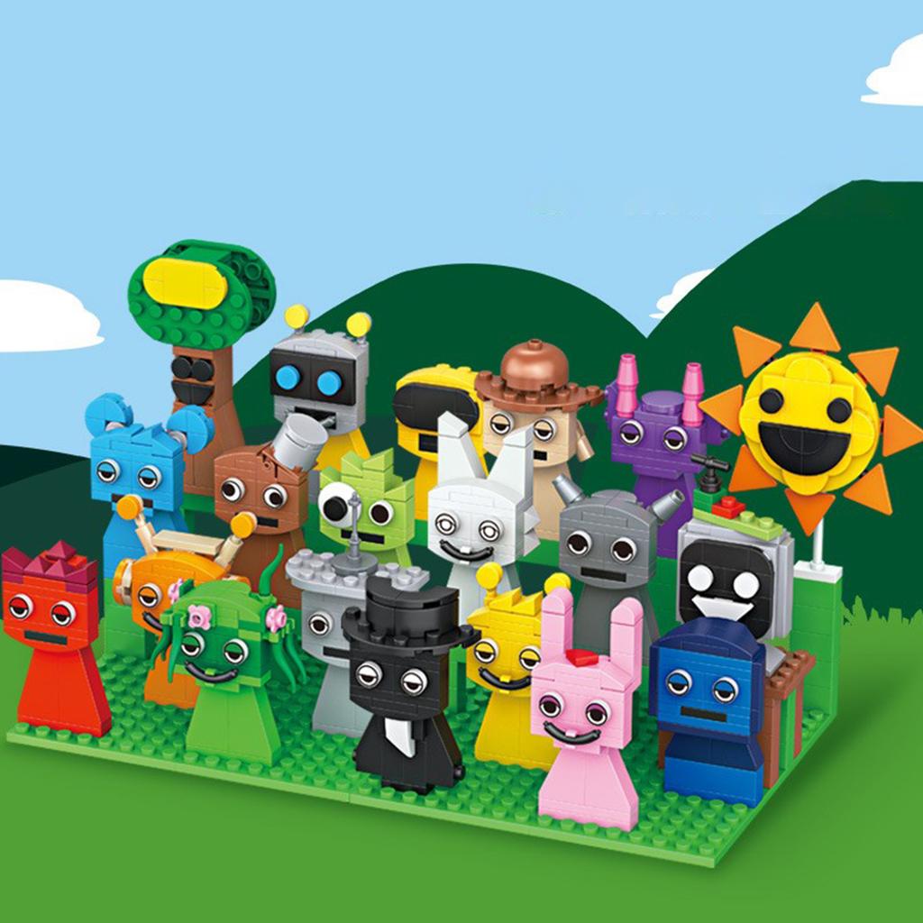 Zábavná dětská sada puzzle, stavebnice, hračka