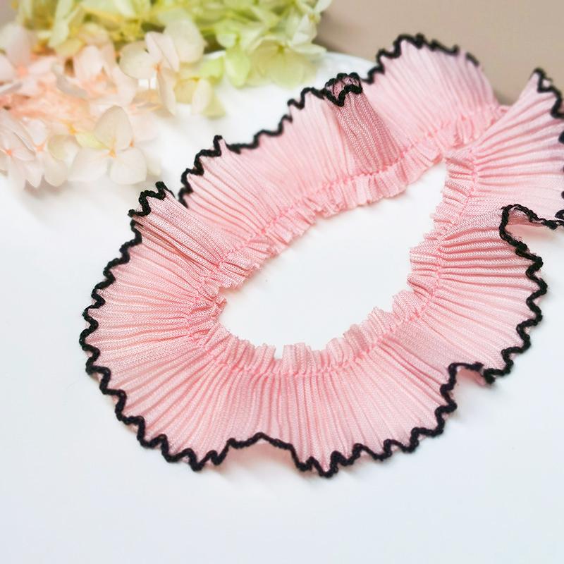 1PC Natural Drape Exquisite Soft Decoration Lightweight Strong Durability Wrinkle Comfortable Chiffon Embellishment 3CMx1M