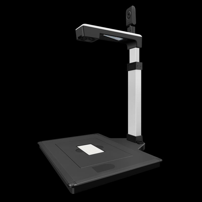 Dual Lens High-Speed Document Camera for Office Counters CN plug (adapter included)