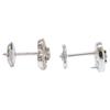 MAUBOUSSIN Excellent condition 750 Love Touch Diamond earring White goldUsed