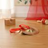 Children's Hand Cymbals Raised Center Educational Hole Mounted Coordinated Cymbal Pair for