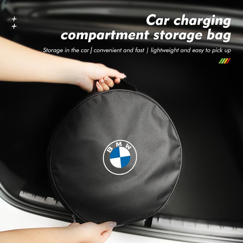 Für BMW Ladekabel Tasche Ladekabel Aufbewahrungstasche Zubehör G30 G20 M3 M5 E91 E92 E93 E36 E70 X3 X4 X5 X1 E39 F30