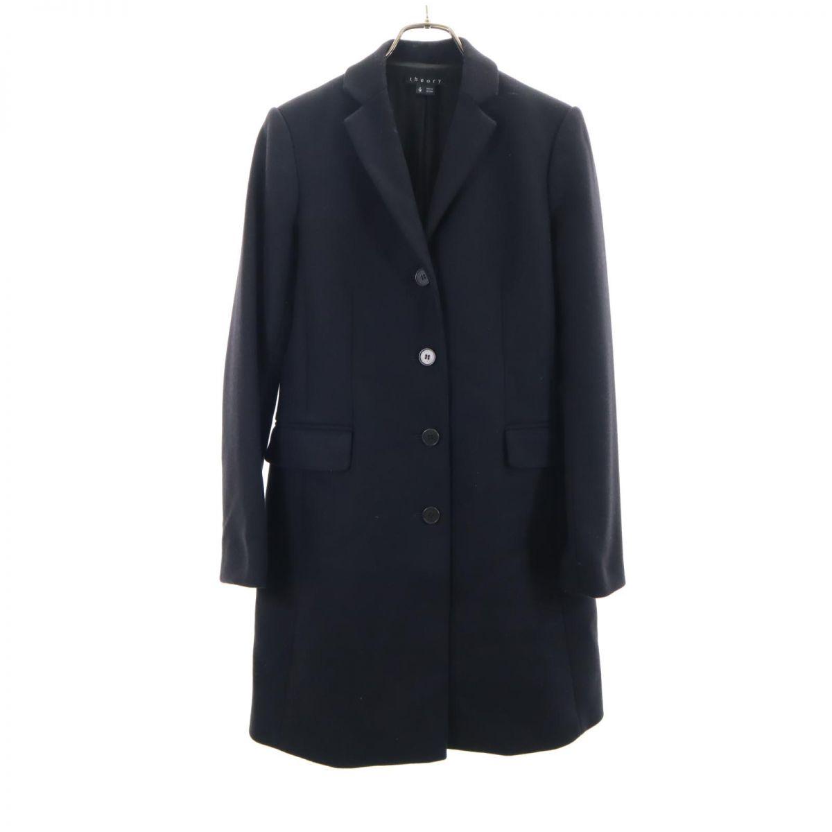 

theory Long sleeve Wool coat P Black series Women Used