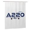 Airbus A220 Shower Curtain Bathroom Polyester Waterproof Bath Curtains With Hooks