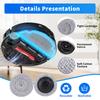Mop Cloth For Roborock S8 MaxV Ultra S8 Max Ultra G20S Antibacterial Shock Mop Cloth Round Rag Robot Vacuum Cleaner Accessories