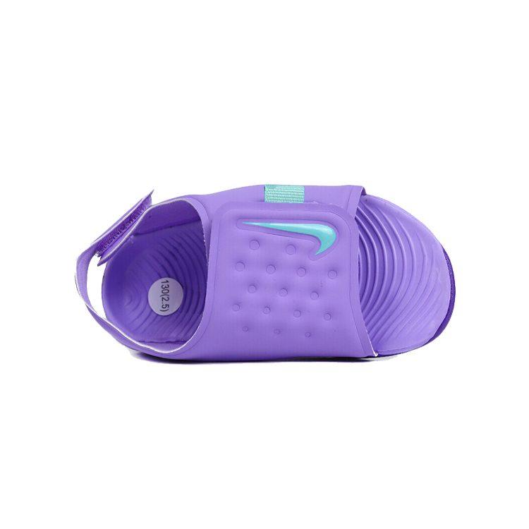 Nike Sunray Adjust 5 PU Polyurethane Low top Toddler Shoes Purple Infant And Toddler AJ9077-500