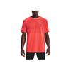 Under Armour Solid Color Crew Neck T-Shirt Men Tops Orange 1361356-690