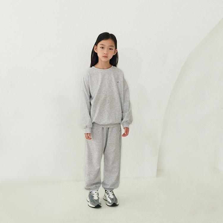 Clearance: Kids Korean A-line Embroidered Casual Long Sleeve - Boys & Girls Autumn Style 100 cm