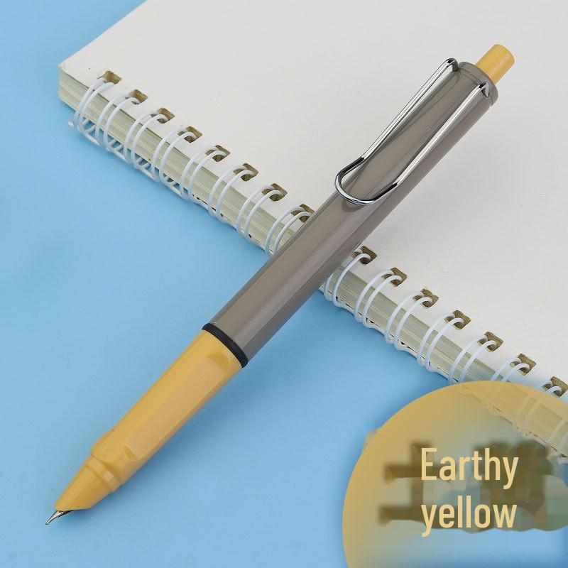 Zhengzi Student Fountain Pen - Iridium Gold 0.5mm Nib, 0.38mm Replaceable Ink Capsule, Steel Construction