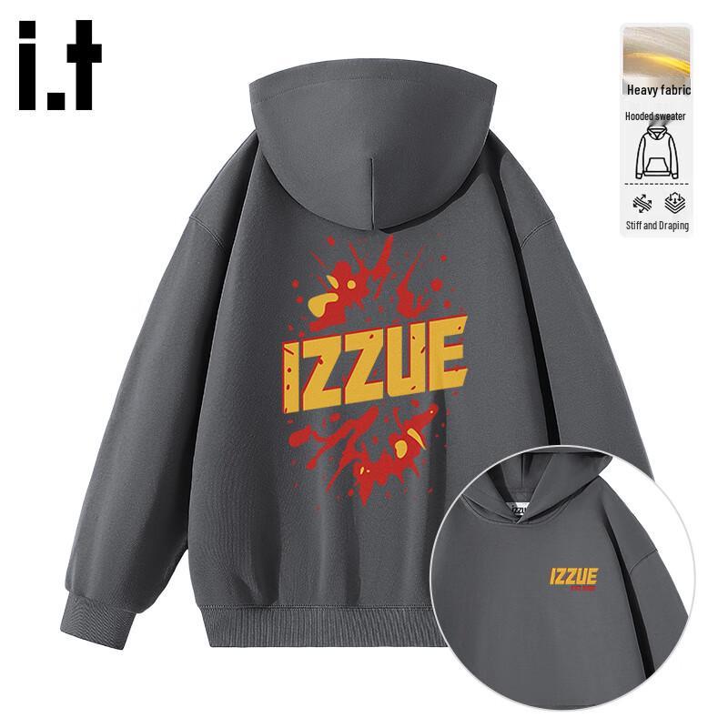 

Izzue IT Men s American Street Style Hooded Sweatshirt L
