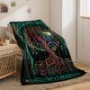 Tree of Life Series Printed Blanket for Sofa Bed Travel Camping Living Room Office Conditioning Blanket for All Seasons Gifts